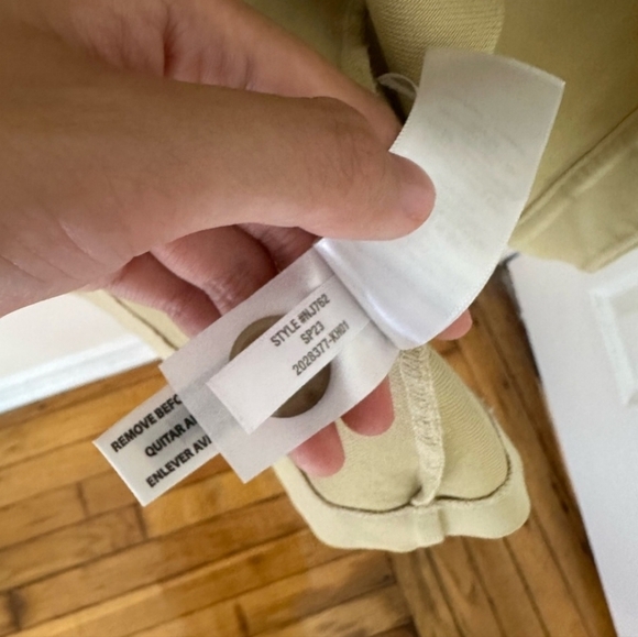 Madewell Womens Structured Terry Longline Coat Size XS - Picture 7 of 9